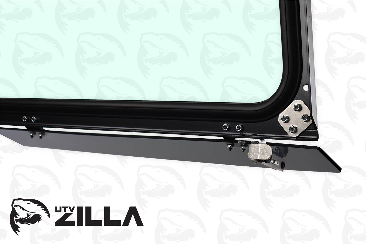 Photo of Polaris General Vented Glass Windshield by UTVZILLA - Premium for UTVs / Side by Sides