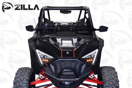 Photo of RZR Pro XP Half Polycarbonate Windshield by UTVZILLA - Premium for UTVs / Side by Sides
