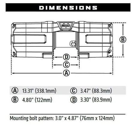 AXON 35-S POWERSPORT WINCH - R1 Industries