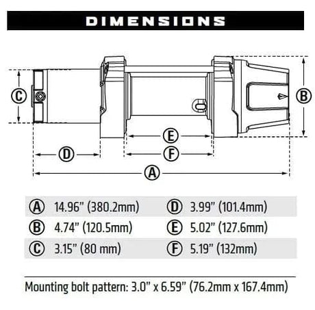 VRX 45-S POWERSPORT WINCH - R1 Industries