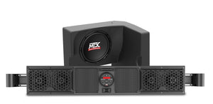 POLARIS RANGER BLUETOOTH OVERHEAD AUDIO SYSTEM AND AMPLIFIED SUBWOOFER - R1 Industries