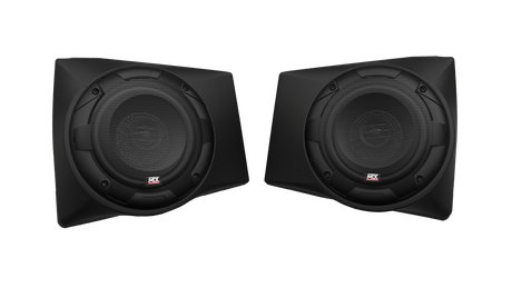 FOUR SPEAKER, DUAL AMPLIFIER, AND SINGLE SUBWOOFER POLARIS RANGER AUDIO SYSTEM - R1 Industries