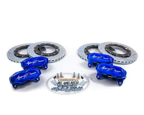 Big Brake Kit Front and Rear Blue Ice Can-Am Maverick X3 Turbo - R1 Industries