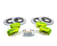 Big Brake Kit Front and Rear Monster Green Can-Am Maverick X3 Turbo - R1 Industries