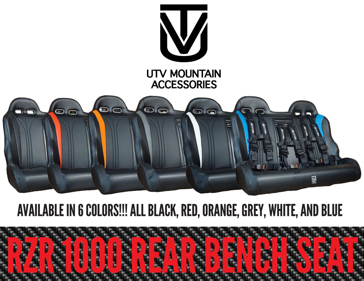 RZR 4 1000/900 Rear Bench Seat (2015-2018)