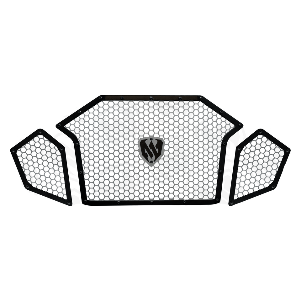 Photo of Polaris RZR Pro / Turbo R Complete Front Grille Set by Moto Armor - Premium Grilles for UTVs / Side by Sides