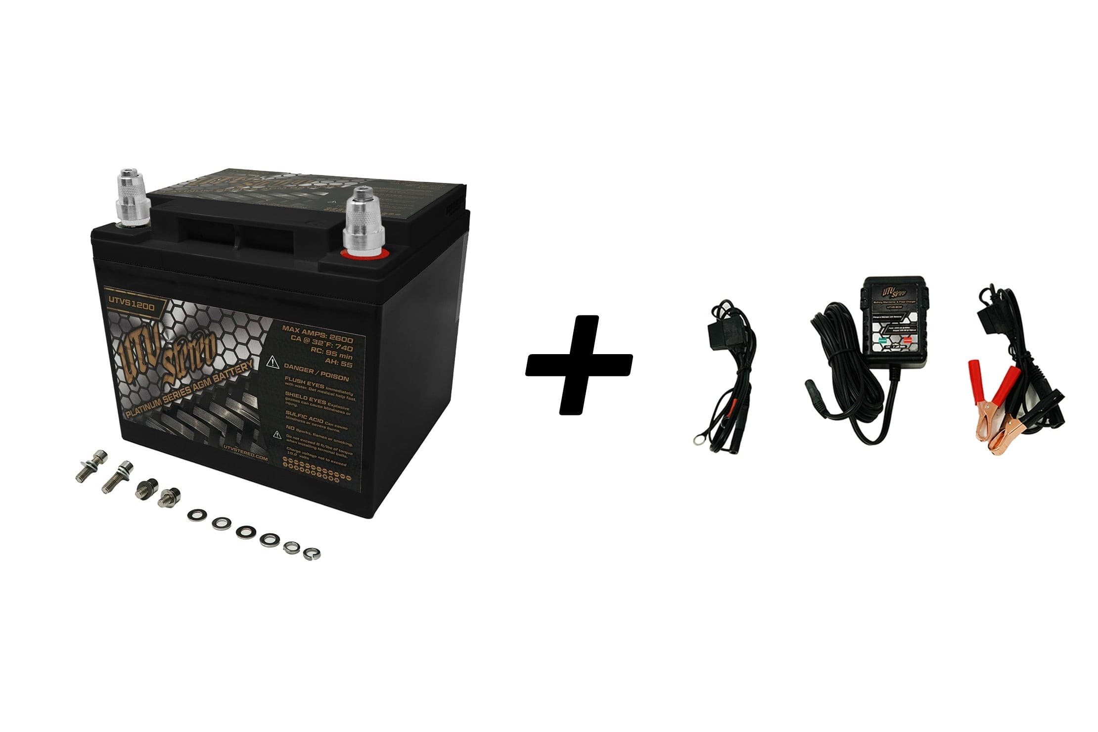 Photo of Platinum Series AGM 1200 Battery by UTV Stereo - Premium Batteries for UTVs / Side by Sides