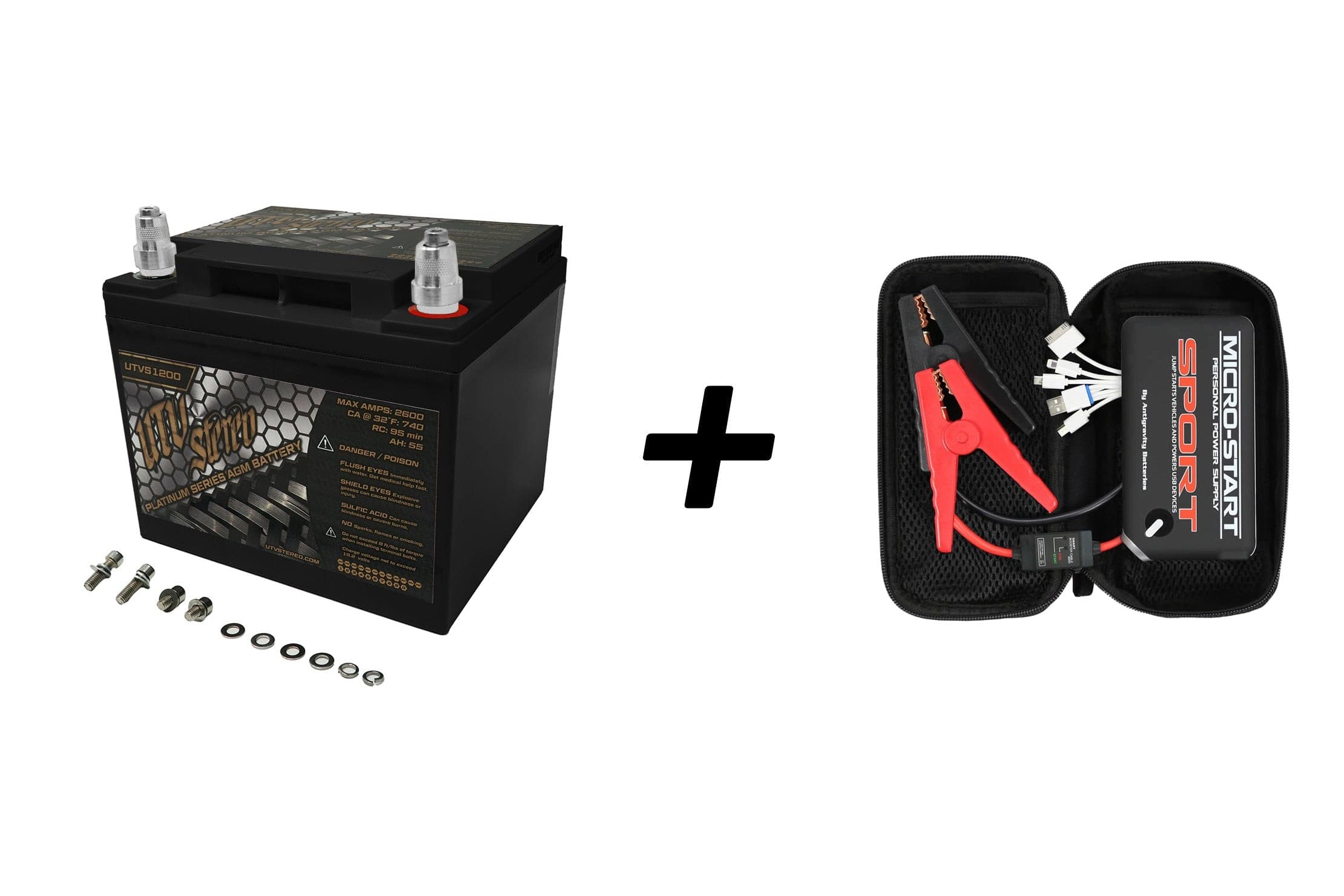 Photo of Platinum Series AGM 1200 Battery by UTV Stereo - Premium Batteries for UTVs / Side by Sides
