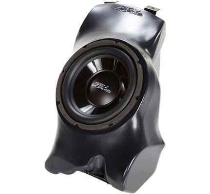 Photo of Polaris RZR Gen 1-3 Under Dash Weather Proof Sub Box with Amplified 10" by SSV Works - Premium Audio for UTVs / Side by Sides