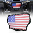 Xprite Black Steel Grille with U.S. Flag Mesh for 2017-2018 Polaris RZR XP Turbo