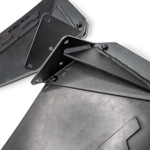 Polaris RZR Pro R / Turbo R Billet Aluminum Extended Mud Flap Kit