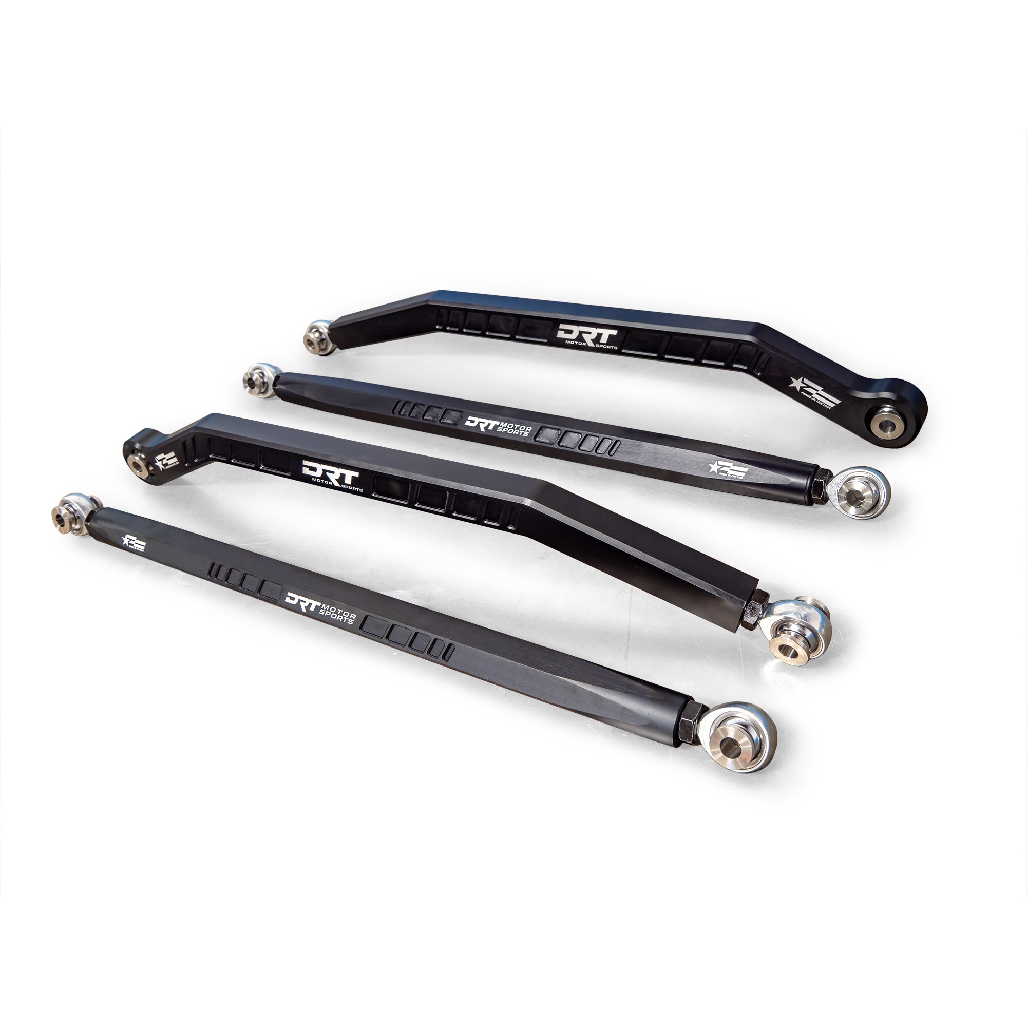 Photo of Polaris RZR Pro XP Billet Aluminum High Clearance Radius Rod Set by DRT Motorsports - Premium Radius Rods & Plates for UTVs / Side by Sides