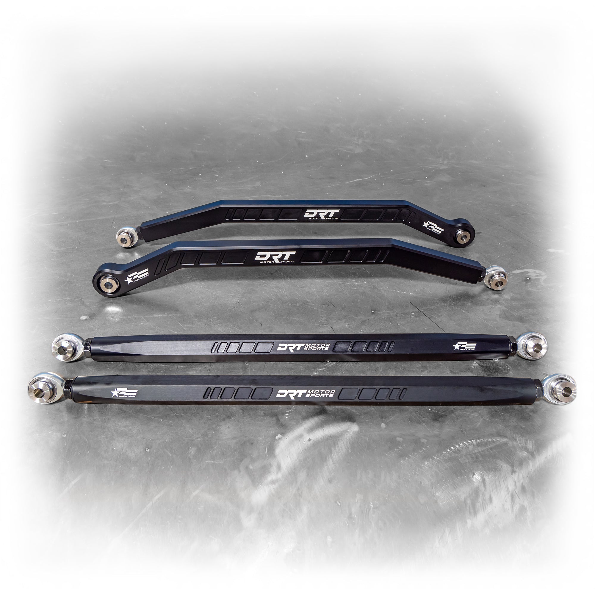 Photo of Polaris RZR Pro XP Billet Aluminum High Clearance Radius Rod Set by DRT Motorsports - Premium Radius Rods & Plates for UTVs / Side by Sides
