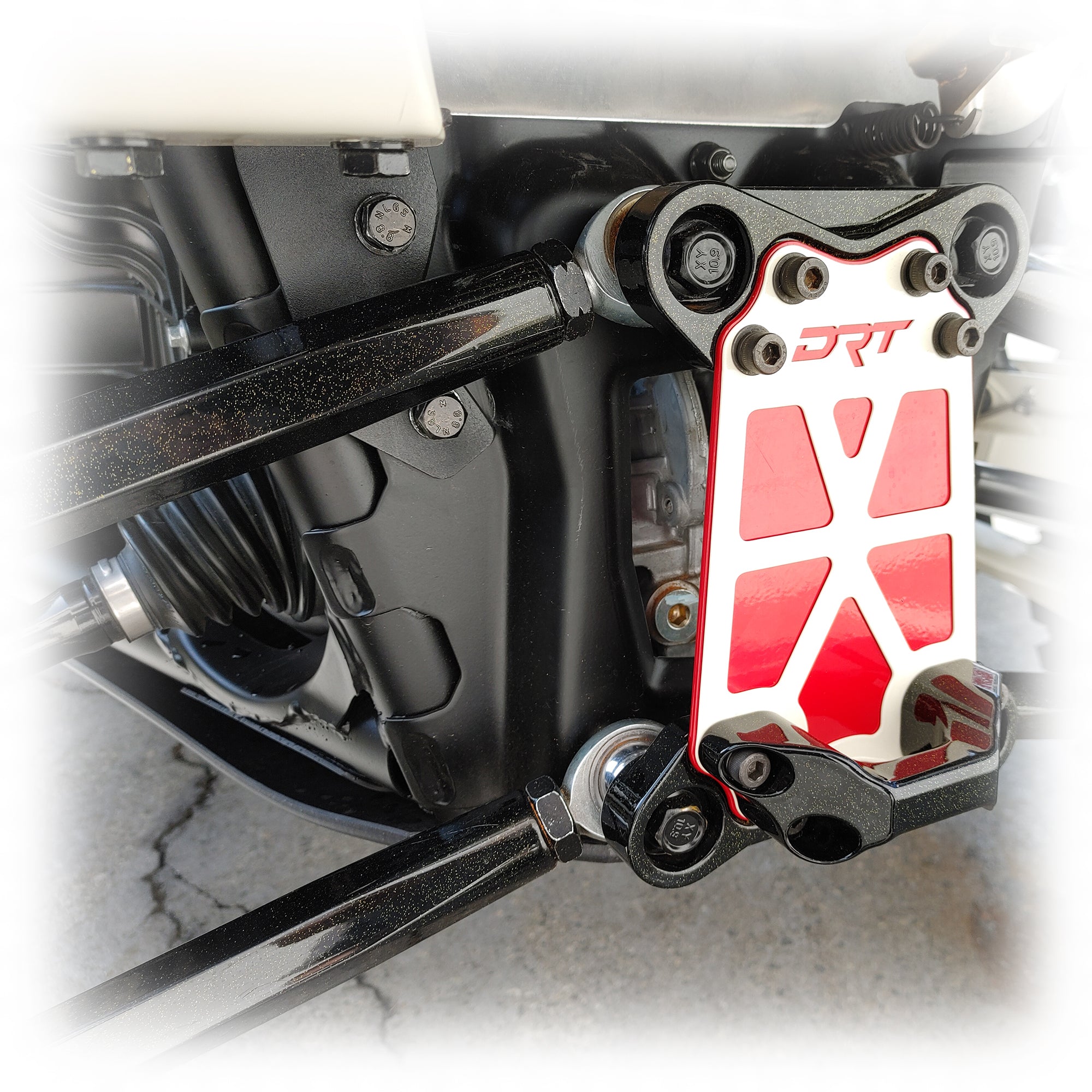 Photo of Polaris RZR Pro R / Turbo R Billet Aluminum High Clearance Radius Rod Set by DRT Motorsports - Premium Radius Rods & Plates for UTVs / Side by Sides