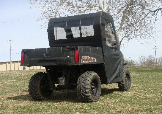 Photo of Polaris Mid-Size Ranger 2-Passenger (2009-2014) - Full Cab Enclosure with Vinyl Windshield by 3 Star UTV - Premium Cab Enclosures for UTVs / Side by Sides