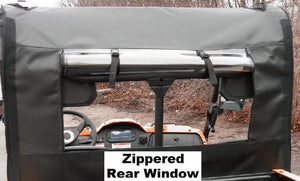 Polaris Mid-Size Ranger 2-Passenger (2009-2014) - Full Cab Enclosure with Vinyl Windshield