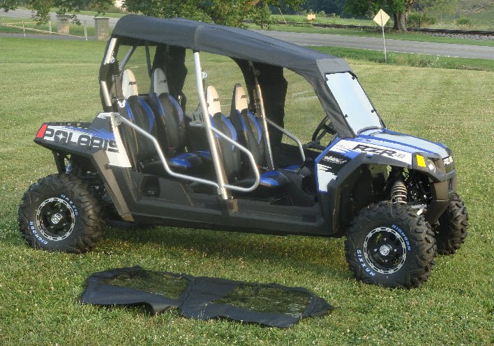 Photo of Polaris RZR 4-Seater - Soft Doors/Top Combo by 3 Star UTV - Premium Windshields for UTVs / Side by Sides
