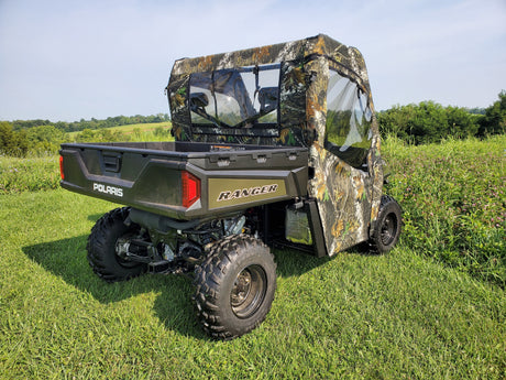 Photo of Polaris Ranger Full-Size 570 3-Passenger - Door/Rear Window Combo by 3 Star UTV - Premium Windshields for UTVs / Side by Sides