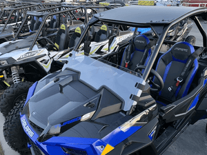 Polaris RZR 1000, Turbo, Turbo S Polycarbonate Half Windshield (2019+) - R1 Industries