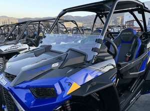 Polaris RZR 1000, Turbo, Turbo S Polycarbonate Half Windshield (2019+) - R1 Industries