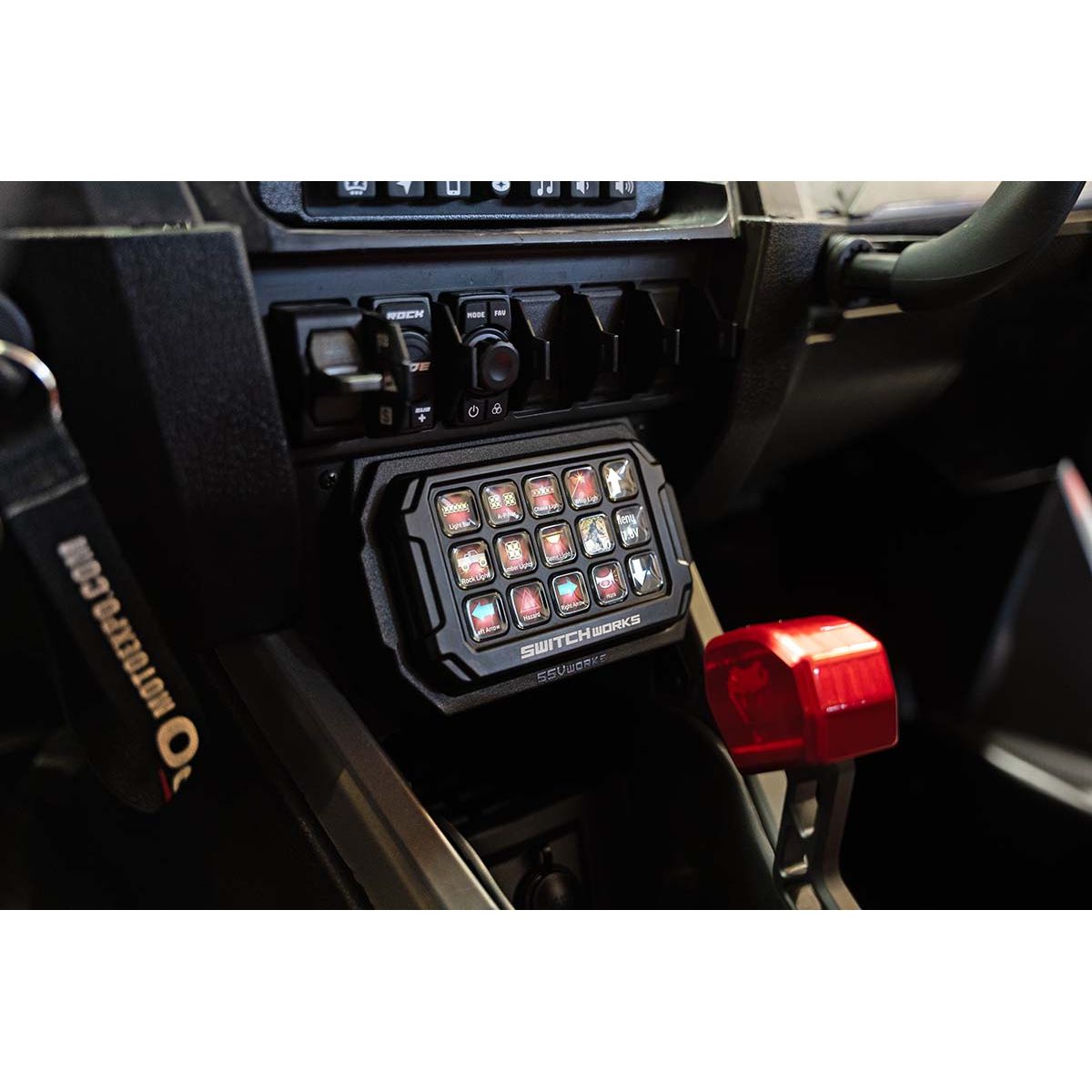 Photo of Polaris RZR Pro Switch Works Alpha12 Mounting Kit by Switch Works - Premium Mounts for UTVs / Side by Sides