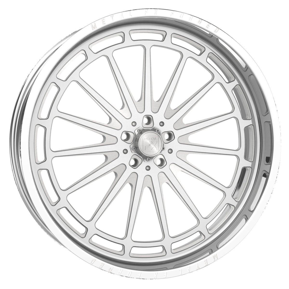 Photo of 24" Delta R | Forged Monoblock | Non-Beadlock | Raw by Metal FX - Premium Wheels for UTVs / Side by Sides