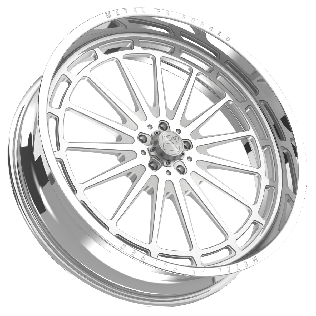 Photo of 24" Delta R | Forged Monoblock | Non-Beadlock | Raw by Metal FX - Premium Wheels for UTVs / Side by Sides