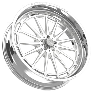 24" Delta R | Forged Monoblock | Non-Beadlock | Raw