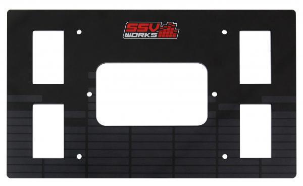 Photo of Polaris RZR XP 1000 Dash Mounting Kit for MRB3 Bluetooth Media Controller by SSV Works - Premium Audio for UTVs / Side by Sides