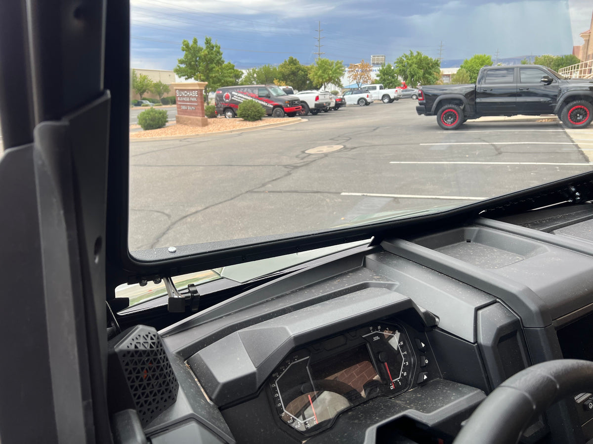 Photo of POLARIS XPEDITION FRONT WINDSHIELD 2022+ by DWA - Premium Windshields for UTVs / Side by Sides