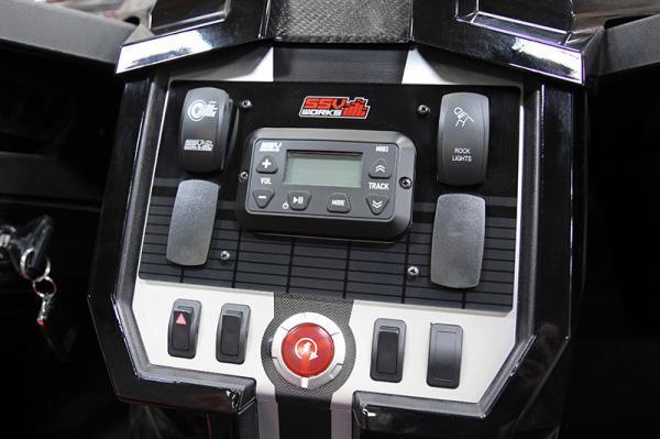 Photo of Polaris Slingshot Dash Mounting Kit for MRB3 Bluetooth Media Controller (2015-2018) by SSV Works - Premium Audio for UTVs / Side by Sides