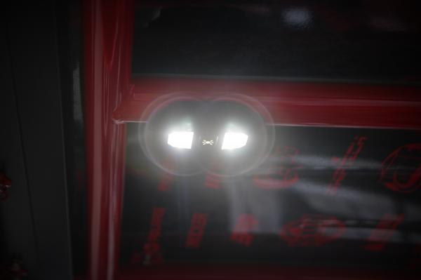 Photo of Dome Light with Cage Clamps and Billet Mount by SSV Works - Premium Mounts for UTVs / Side by Sides
