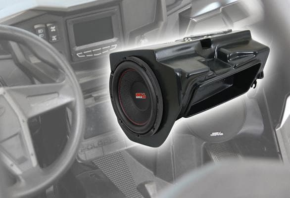 Photo of SSV Works Polaris RZR Glove-Box 10in Subwoofer Enclosure by SSV Works - Premium Audio for UTVs / Side by Sides