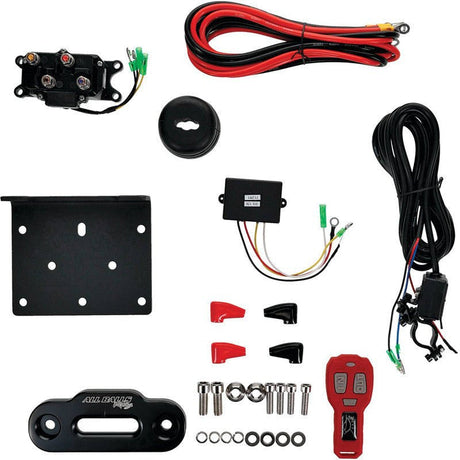 Photo of 3500 LB Synthetic Rope Winch (4 Bolt) by All Balls Racing - Premium Winches & Winch Mounts for UTVs / Side by Sides