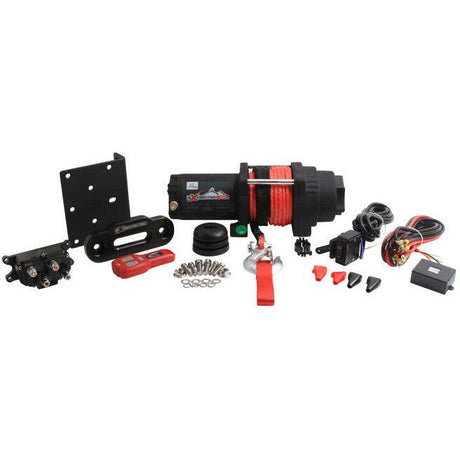 Photo of 3500 LB Synthetic Rope Winch (4 Bolt) by All Balls Racing - Premium Winches & Winch Mounts for UTVs / Side by Sides