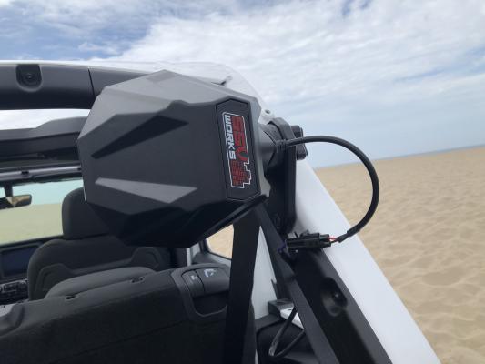Photo of Cage-Mount 6.5in Swivel Speaker Pods - Jeep JL 4-Door (2018-2023) by SSV Works - Premium Audio for UTVs / Side by Sides