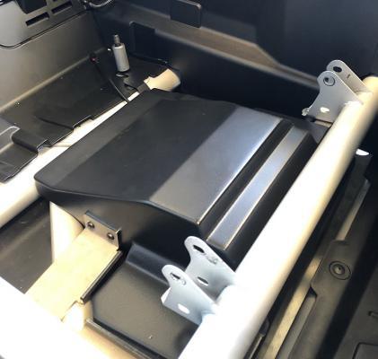 Photo of Underseat Passenger 10in Subwoofer - Can-Am Maverick X3 (2017-2023) by SSV Works - Premium Audio for UTVs / Side by Sides