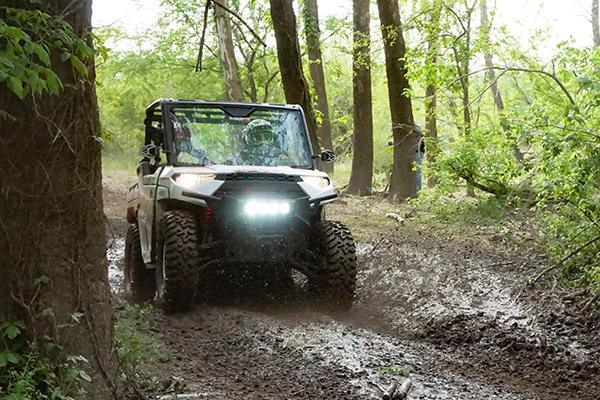 Photo of Polaris Ranger XP 1000 10 Inch Subwoofer for Ride-Command (2018-2022) by SSV Works - Premium Audio for UTVs / Side by Sides