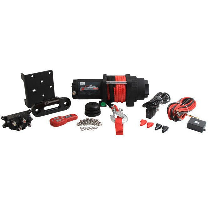 Photo of All Balls Racing 4500 LB Synthetic Rope Winch (4 Bolt) by All Balls Racing - Premium Winches & Winch Mounts for UTVs / Side by Sides