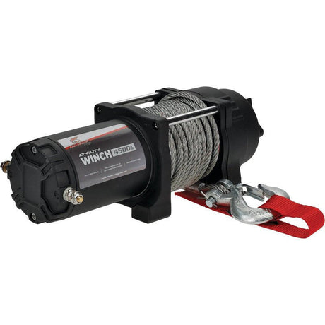 Photo of 4500 LB Wire Winch (4 Bolt) by All Balls Racing - Premium Winches & Winch Mounts for UTVs / Side by Sides