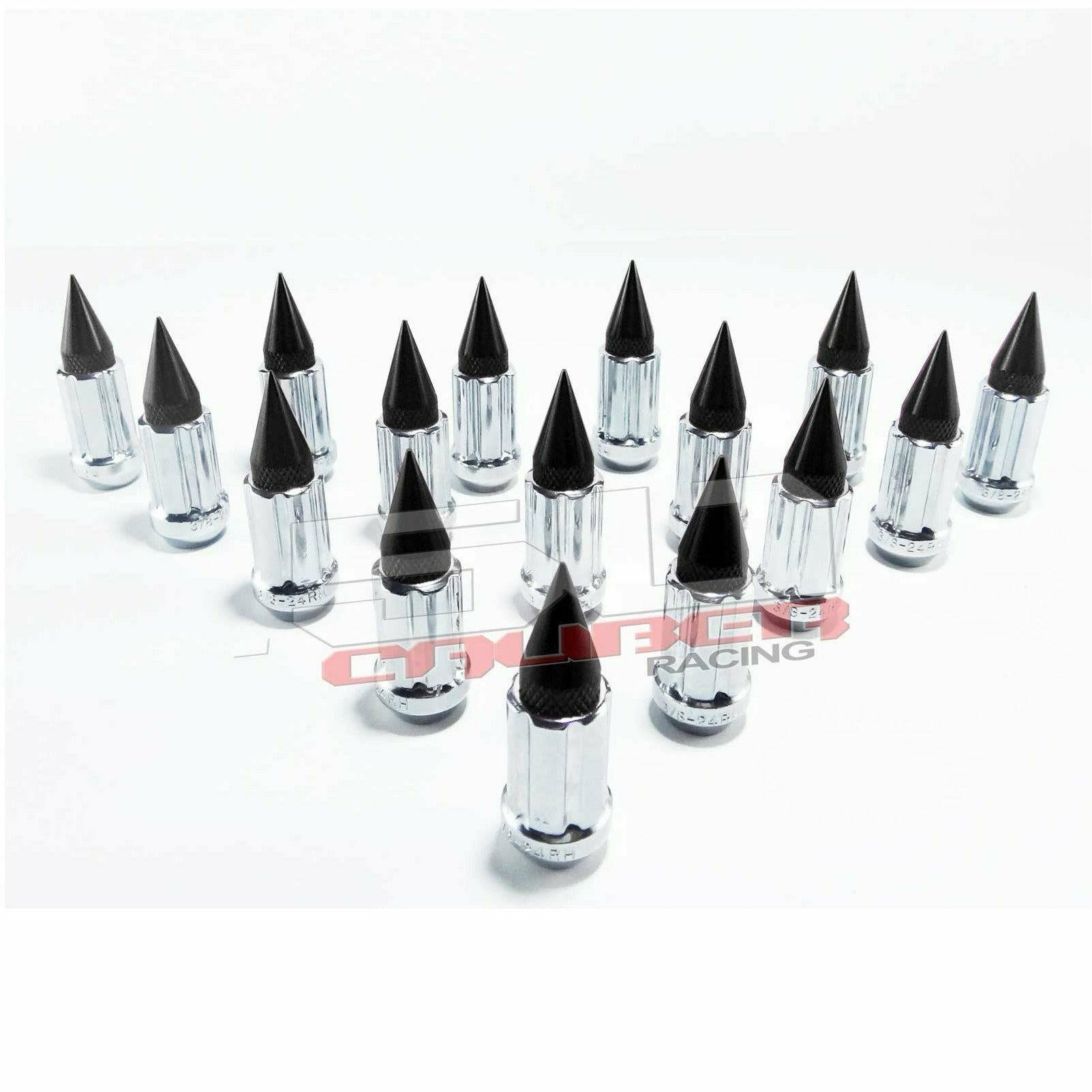 Photo of 12 x 1.25 mm Spiked Lug Nuts (16 Pack) by 50 Caliber Racing - Premium Lug Nuts & Studs for UTVs / Side by Sides