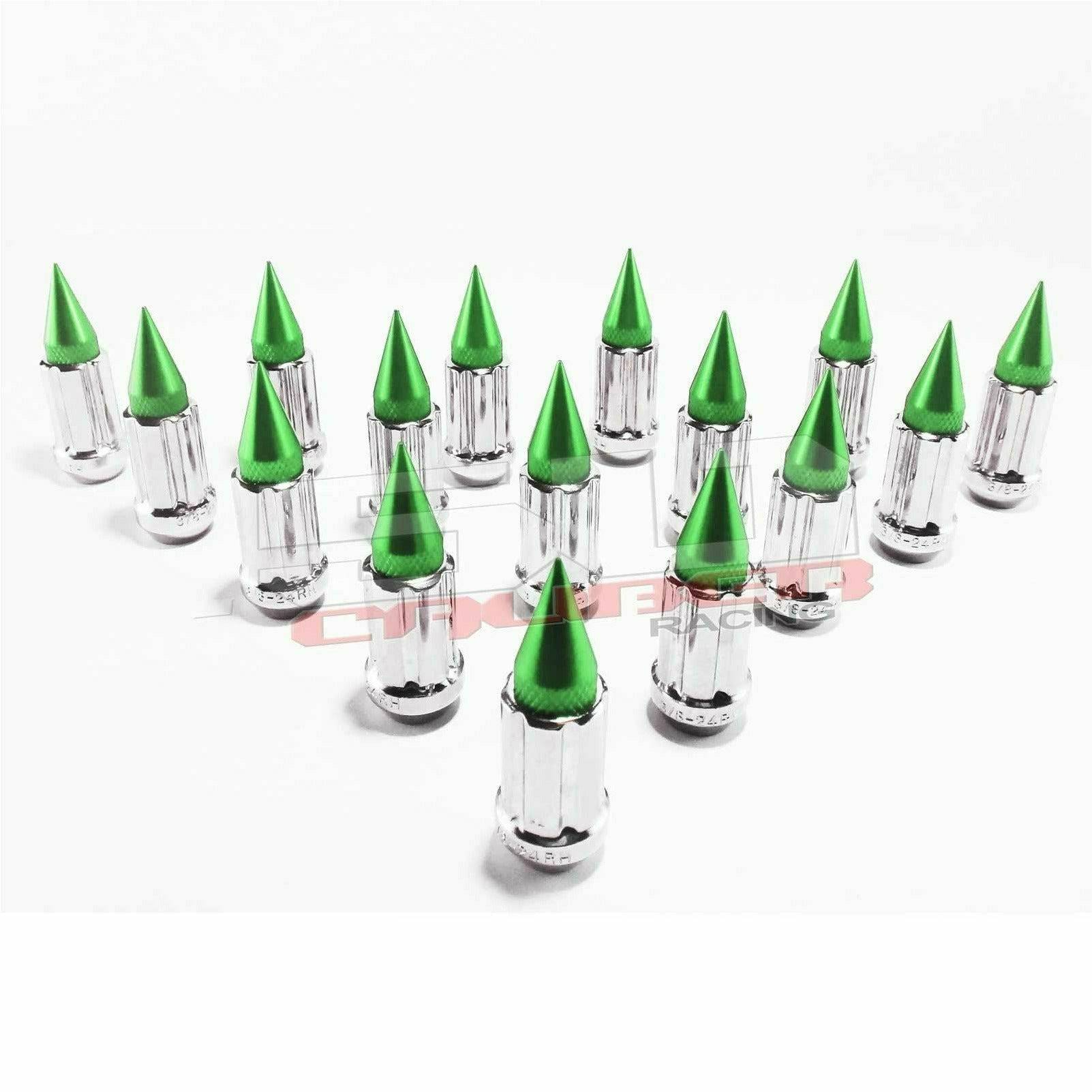 Photo of 12 x 1.25 mm Spiked Lug Nuts (16 Pack) by 50 Caliber Racing - Premium Lug Nuts & Studs for UTVs / Side by Sides