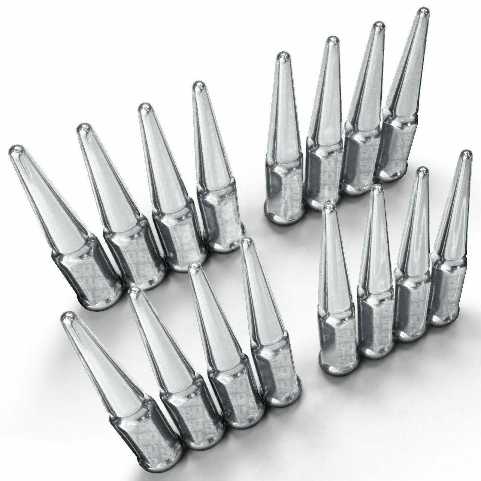 Photo of 3/8-24 Extended Spike Lug Nuts by 50 Caliber Racing - Premium Lug Nuts & Studs for UTVs / Side by Sides