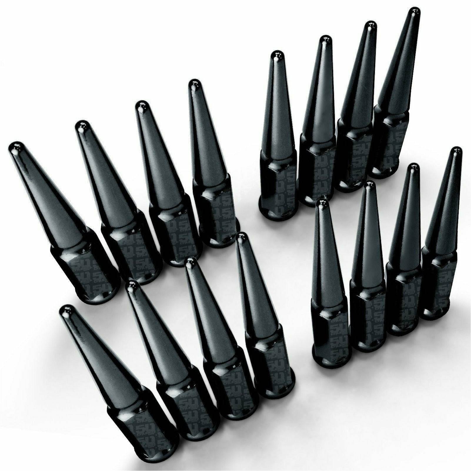 Photo of 3/8-24 Extended Spike Lug Nuts by 50 Caliber Racing - Premium Lug Nuts & Studs for UTVs / Side by Sides