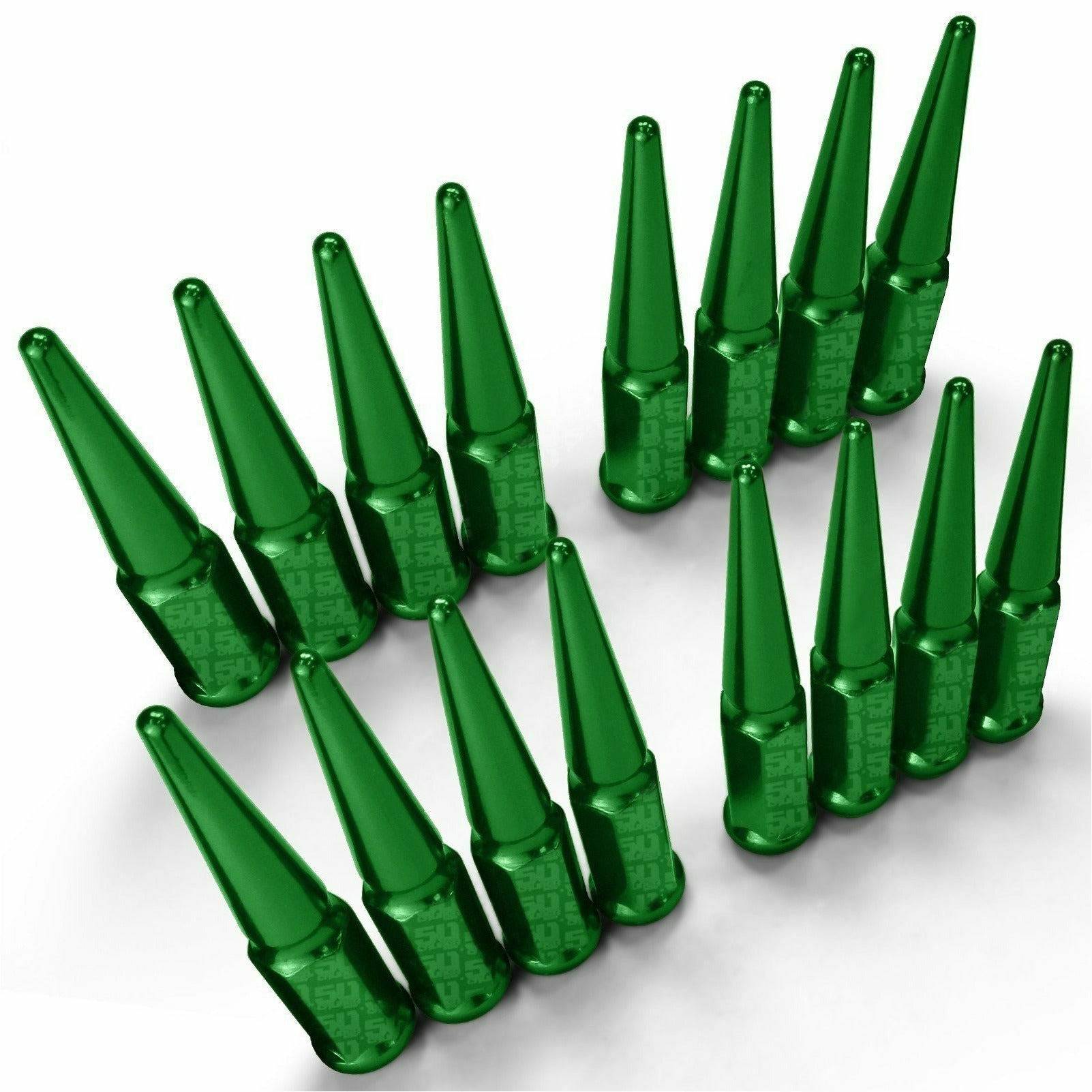 Photo of 3/8-24 Extended Spike Lug Nuts by 50 Caliber Racing - Premium Lug Nuts & Studs for UTVs / Side by Sides