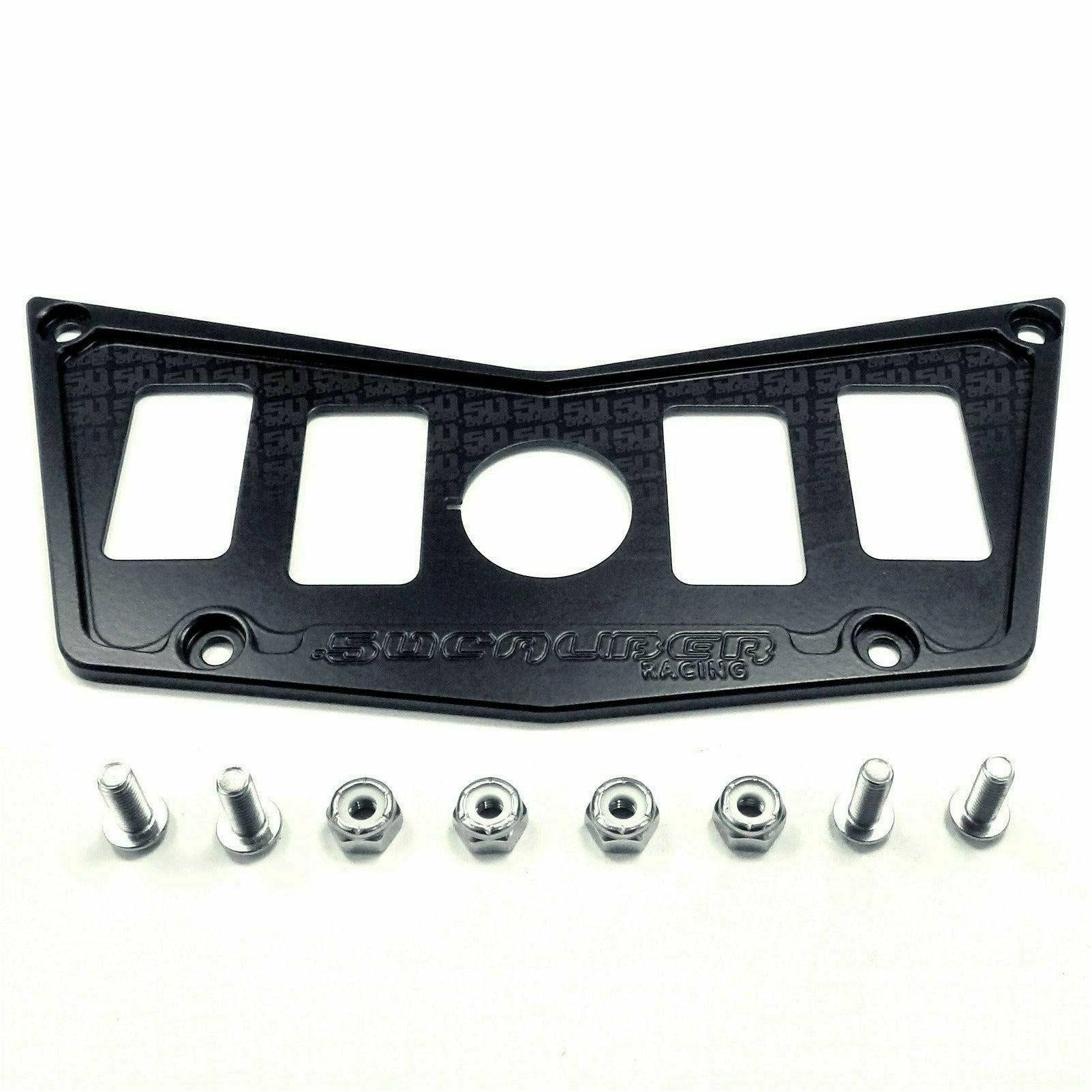 Photo of Polaris RZR 4 Switch Dash Panel by 50 Caliber Racing - Premium Rocker Switches for UTVs / Side by Sides