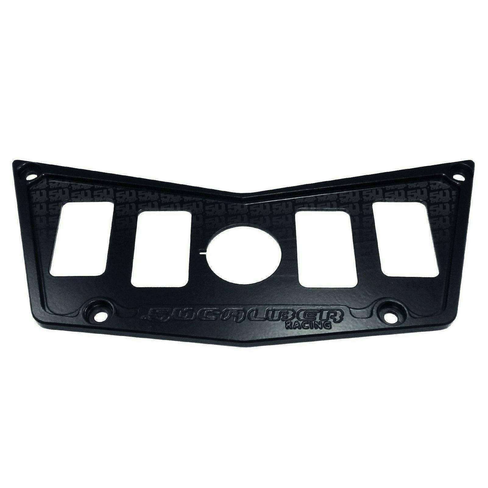 Photo of Polaris RZR 4 Switch Dash Panel by 50 Caliber Racing - Premium Rocker Switches for UTVs / Side by Sides