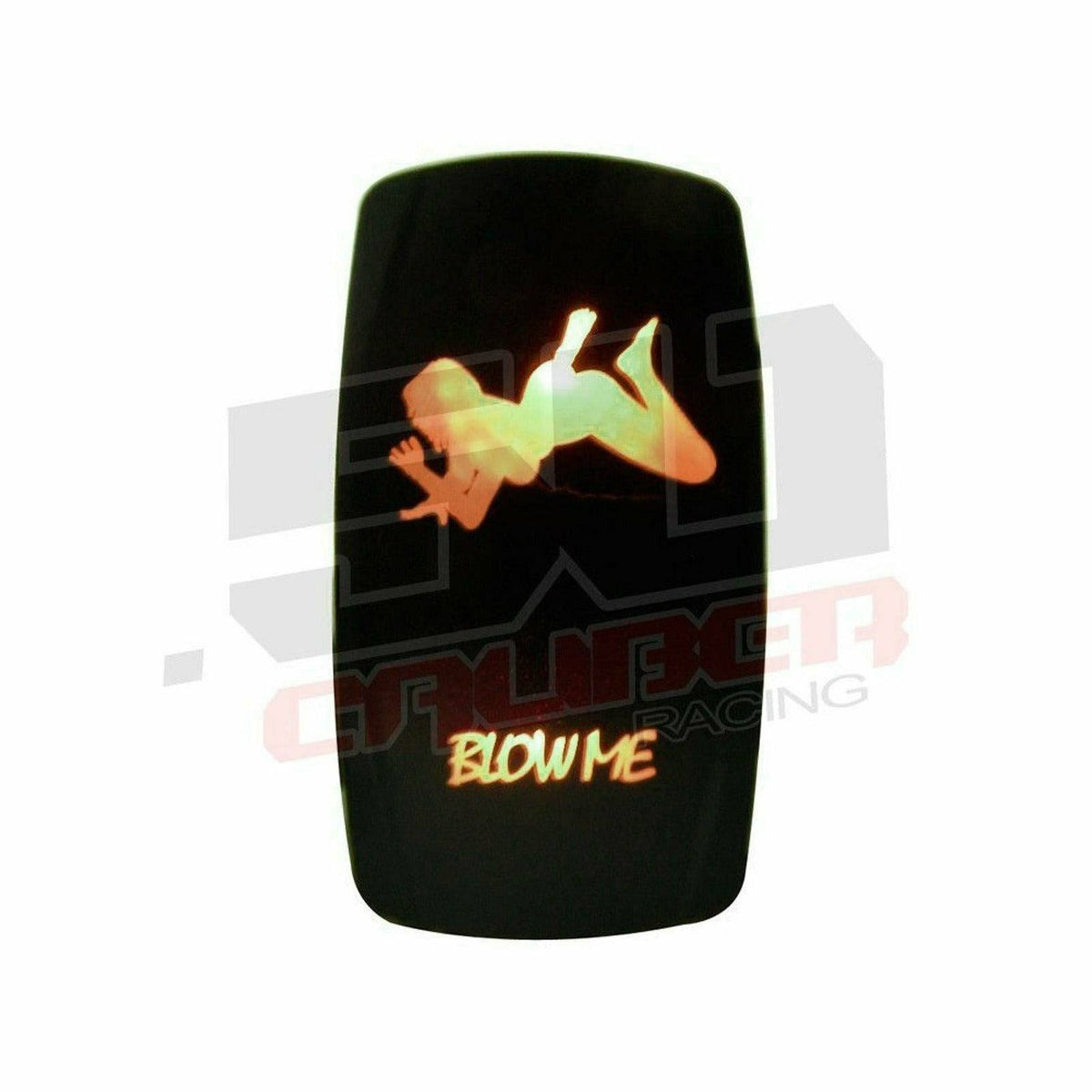 Photo of "Blow Me" Waterproof Rocker Switch by 50 Caliber Racing - Premium Rocker Switches for UTVs / Side by Sides