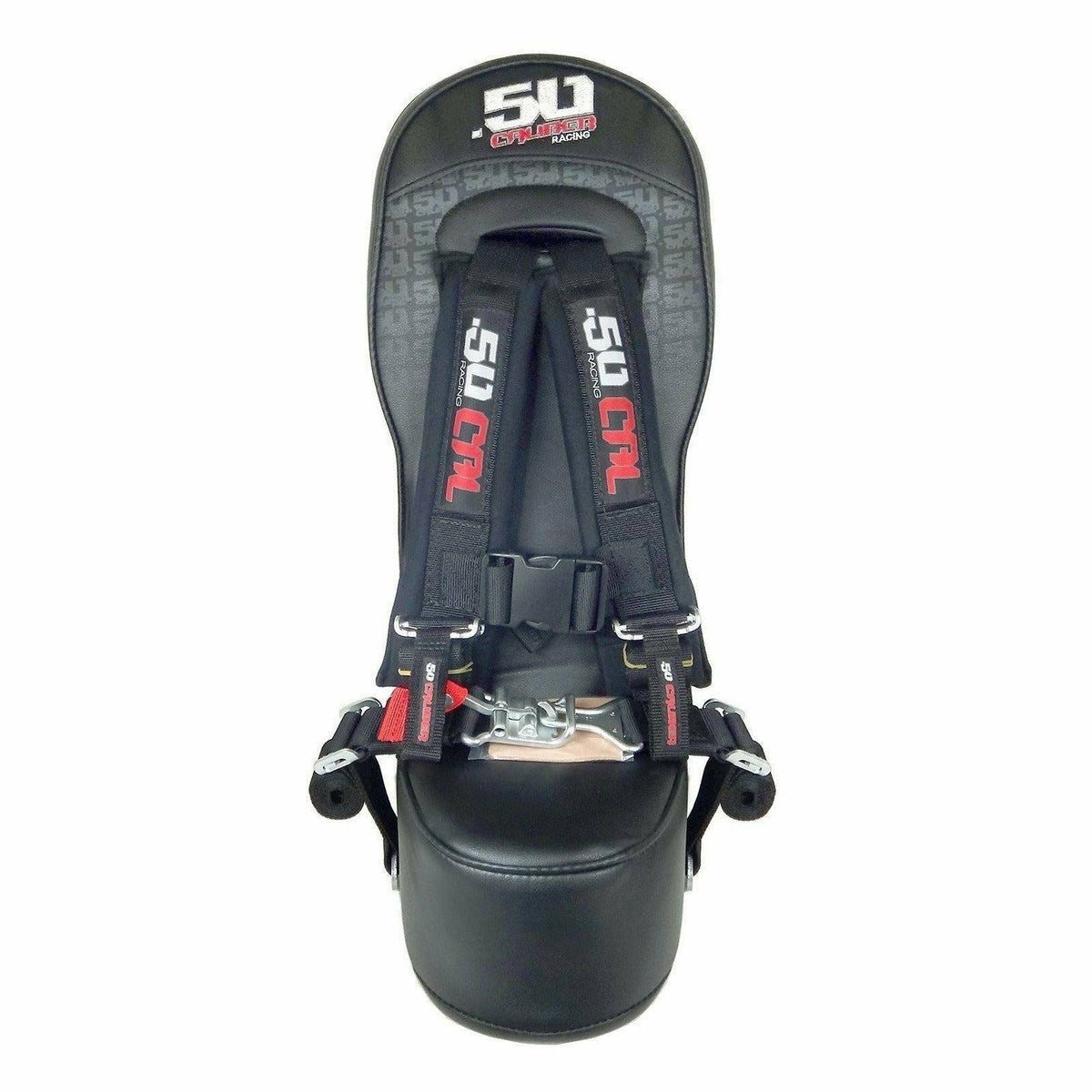 Photo of Can Am X3 Bump Seat with Harness by 50 Caliber Racing - Premium Bump Seats for UTVs / Side by Sides