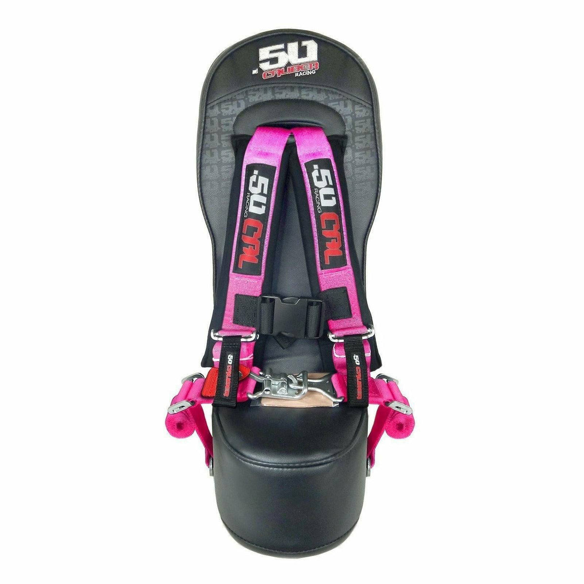 Photo of Can Am X3 Bump Seat with Harness by 50 Caliber Racing - Premium Bump Seats for UTVs / Side by Sides
